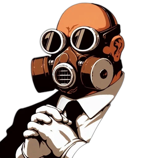 mask, face, robot, concept art transparent PNG cut-out