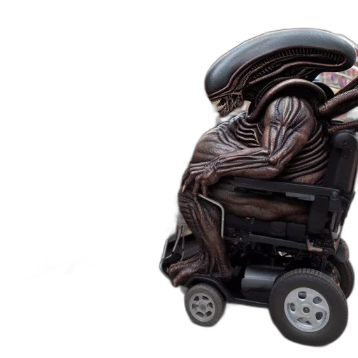 robot, car, creature, 3d render transparent PNG cut-out