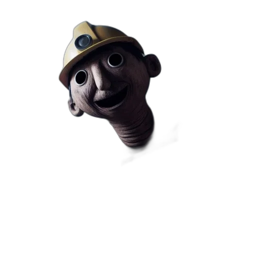 staff, hat, mask, face transparent PNG cut-out