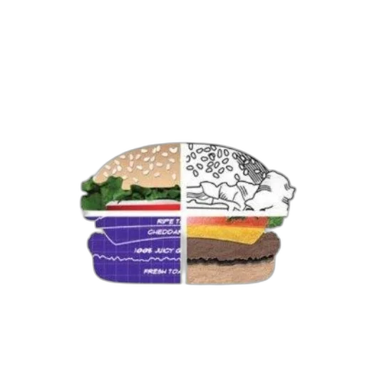 food, hat, crown, pixel art transparent PNG cut-out