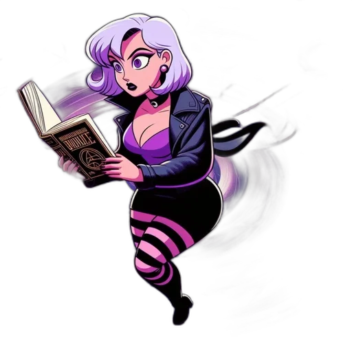 jacket, comic book art, concept art, fantasy art transparent PNG cut-out