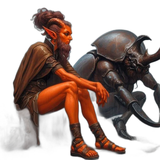 creature, concept art, fantasy art, comic book art transparent PNG cut-out