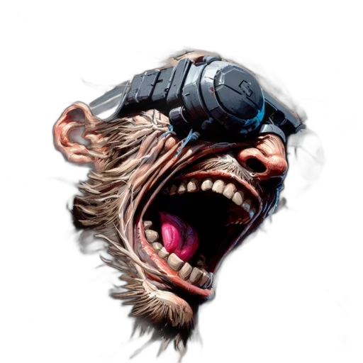 creature, face, mask, animal transparent PNG cut-out