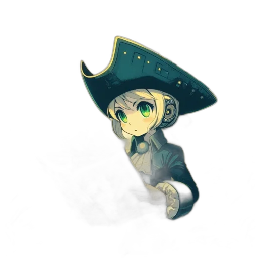 staff, hat, weapon, mask transparent PNG cut-out