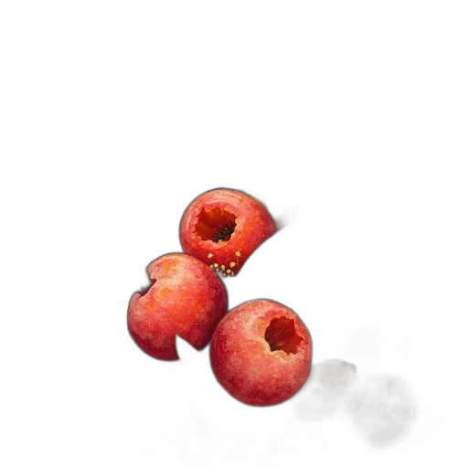 food, crown, weapon, flower transparent PNG cut-out