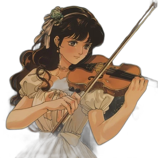 weapon, dress, anime, photorealistic transparent PNG cut-out