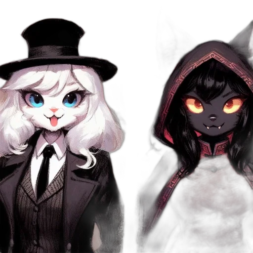 mask, hat, concept art, watercolor transparent PNG cut-out