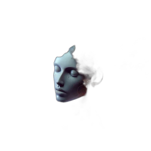 mask, face, robot, hat transparent PNG cut-out