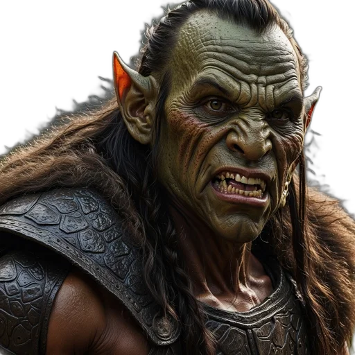 face, mask, creature, fantasy art transparent PNG cut-out