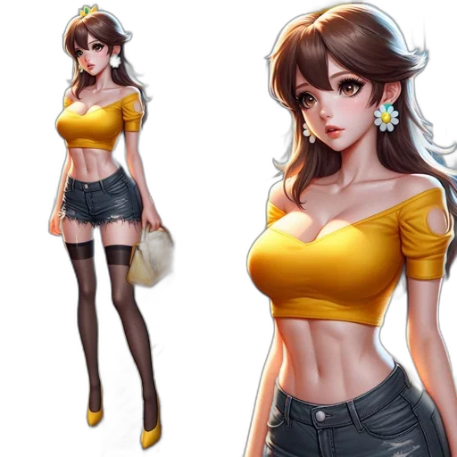 dress, concept art, fantasy art, anime transparent PNG cut-out