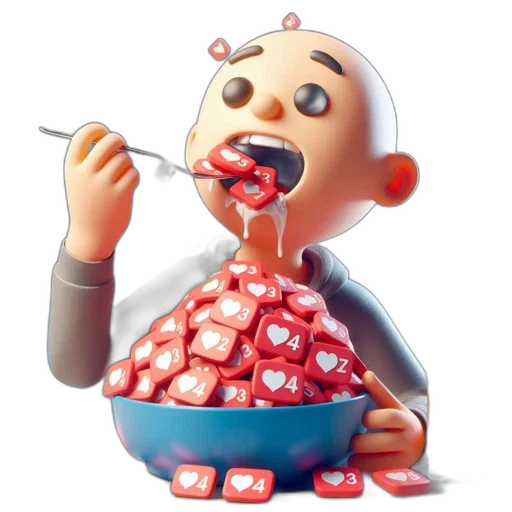 food, robot, 3d render, concept art transparent PNG cut-out