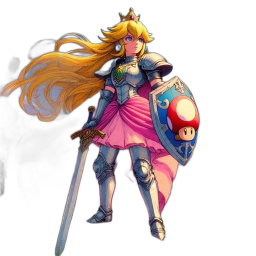 sword, crown, weapon, staff transparent PNG cut-out