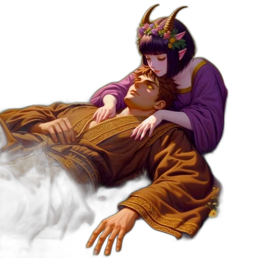 fantasy art, concept art, photorealistic, pixel art transparent PNG cut-out