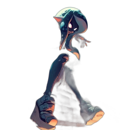 robot, mask, creature, dress transparent PNG cut-out