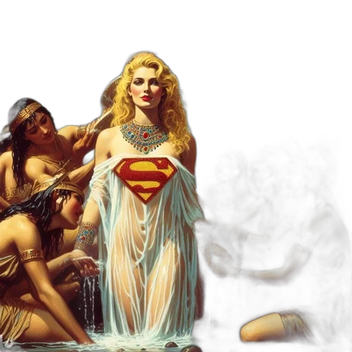 comic book art, fantasy art, concept art, fire transparent PNG cut-out
