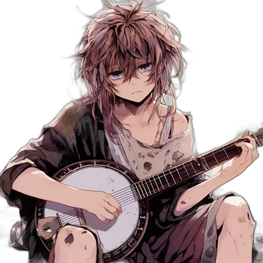 anime, pixel art, cartoon, watercolor transparent PNG cut-out