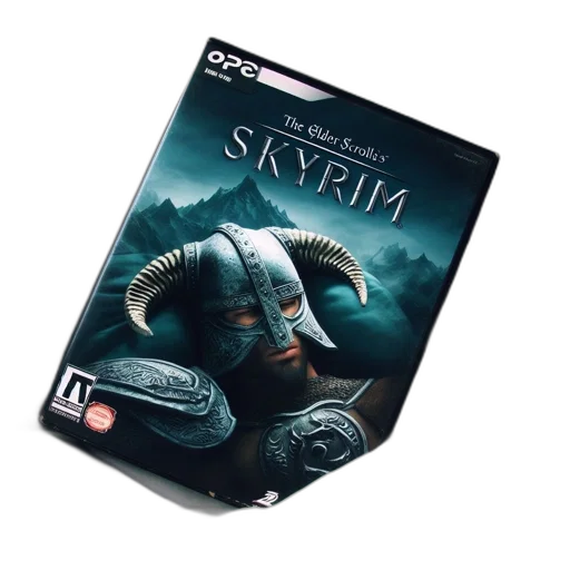 concept art, 3d render, skyrim, game transparent PNG cut-out