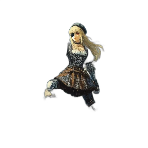 dress, staff, weapon, sword transparent PNG cut-out