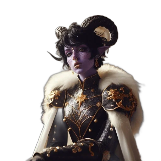 crown, staff, face, jacket transparent PNG cut-out