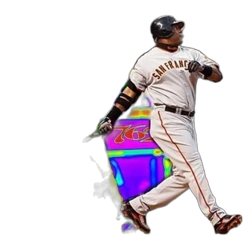 baseball, player, white, jersey transparent PNG cut-out