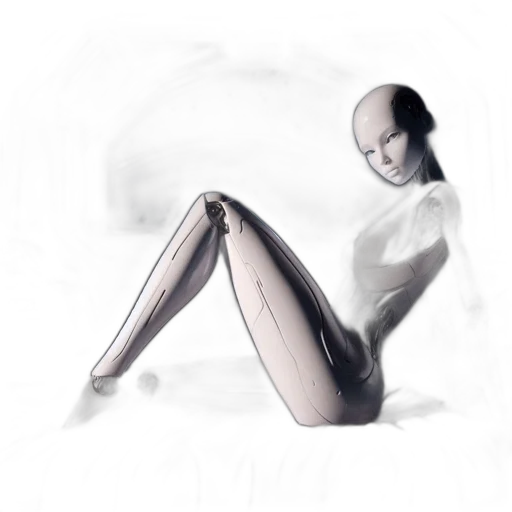 robot, dress, mask, creature transparent PNG cut-out