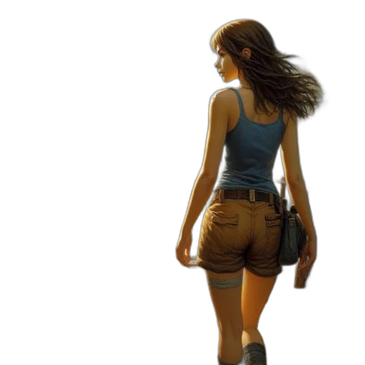 dress, concept art, photorealistic, 3d render transparent PNG cut-out