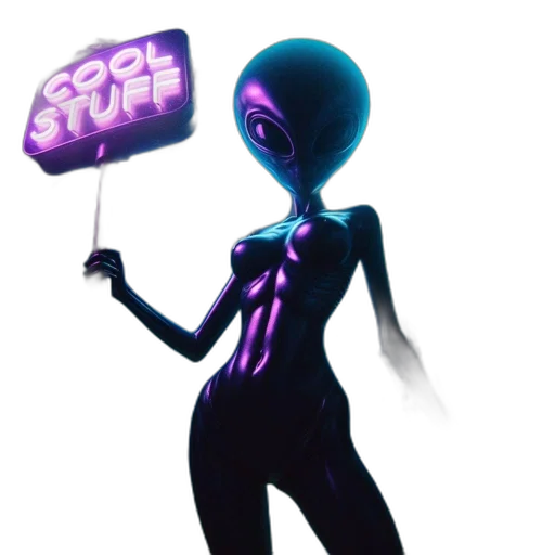 staff, creature, robot, concept art transparent PNG cut-out