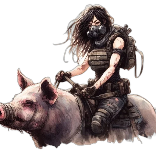 animal, weapon, concept art, fantasy art transparent PNG cut-out