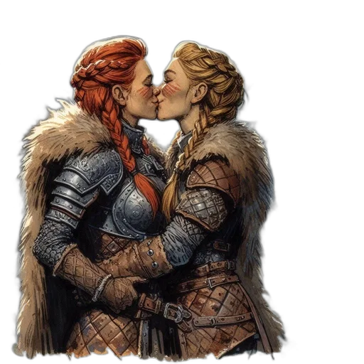 concept art, fantasy art, watercolor, pixel art transparent PNG cut-out