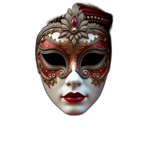 mask, face, jewelry, crown transparent PNG cut-out