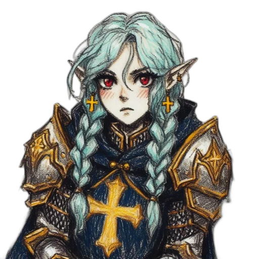 staff, sword, dragon, fantasy art transparent PNG cut-out
