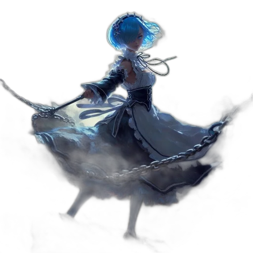 dress, staff, sword, crown transparent PNG cut-out