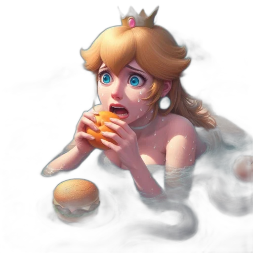 food, crown, dress, concept art transparent PNG cut-out