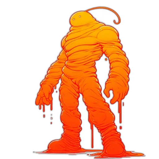 creature, jacket, robot, mask transparent PNG cut-out