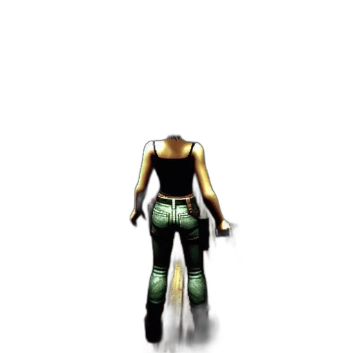 dress, concept art, 3d render, pixel art transparent PNG cut-out