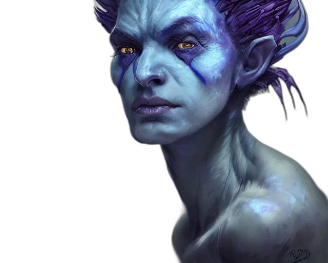 face, creature, staff, mask transparent PNG cut-out