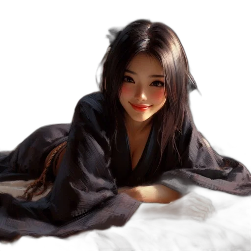 dress, face, photorealistic, fantasy art transparent PNG cut-out