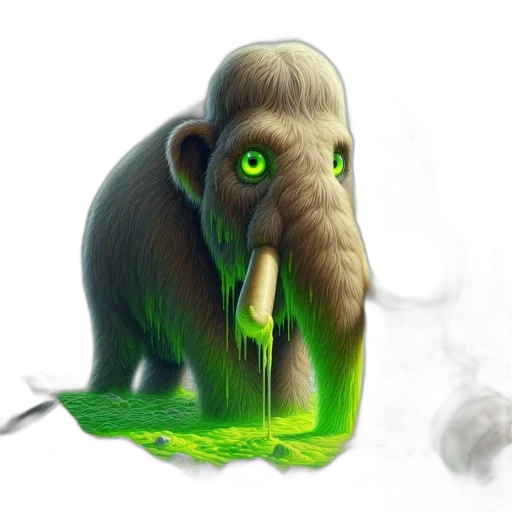 creature, animal, staff, concept art transparent PNG cut-out