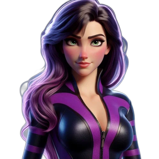 comic book art, cartoon, concept art, 3d render transparent PNG cut-out