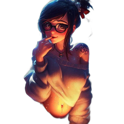 dress, staff, jacket, face transparent PNG cut-out
