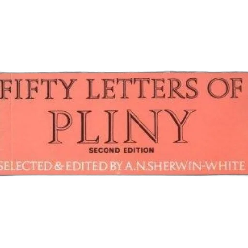 cover, fifty, letters, pliny transparent PNG cut-out