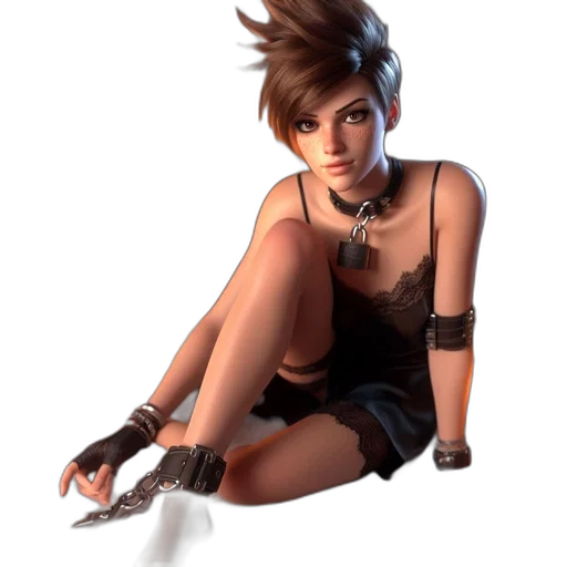weapon, staff, face, hair transparent PNG cut-out