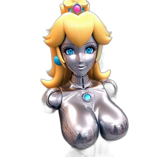 robot, crown, jewelry, dress transparent PNG cut-out