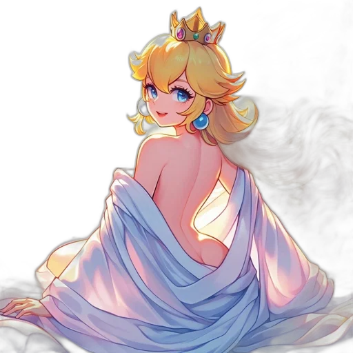 crown, dress, watercolor, concept art transparent PNG cut-out