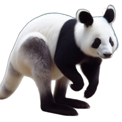 animal, creature, staff, 3d render transparent PNG cut-out