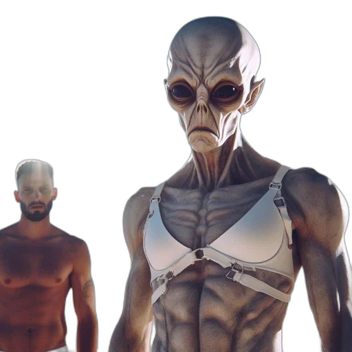 creature, concept art, comic book art, fantasy art transparent PNG cut-out