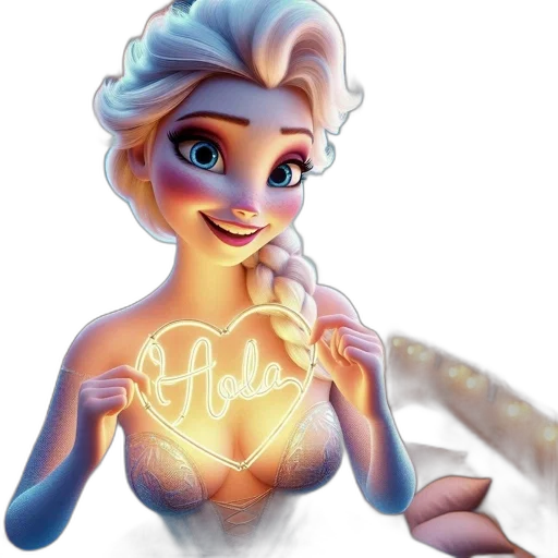 jewelry, dress, robot, 3d render transparent PNG cut-out