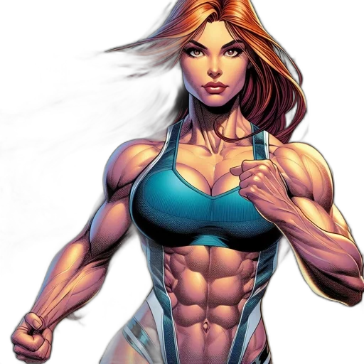 comic book art, concept art, fantasy art, photorealistic transparent PNG cut-out