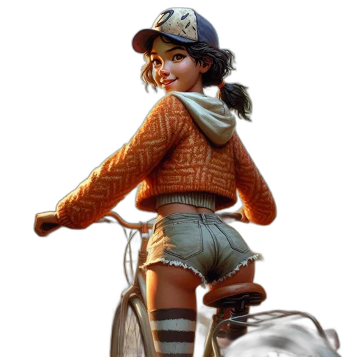 jacket, hat, concept art, photorealistic transparent PNG cut-out