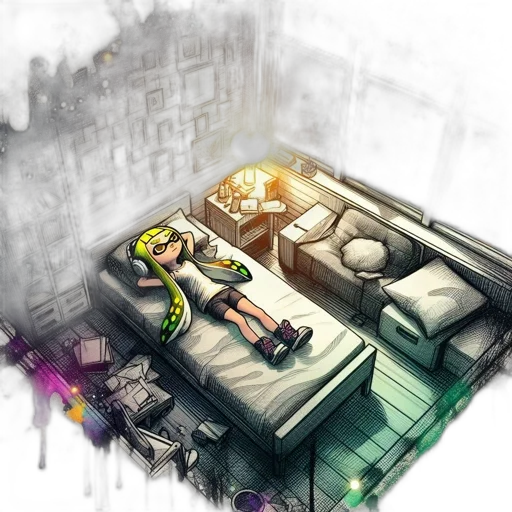 furniture, robot, concept art, cyberpunk transparent PNG cut-out